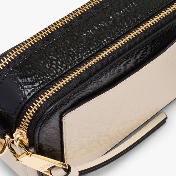 Marc Jacobs The Snapshot Cloud White Multi Leather Crossbody Camera Bag - Picture 8 of 10